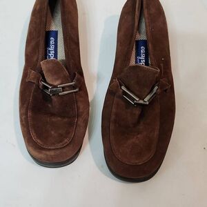 Women Easyspirit Ant-gravity Suede Loafers Size 7.5